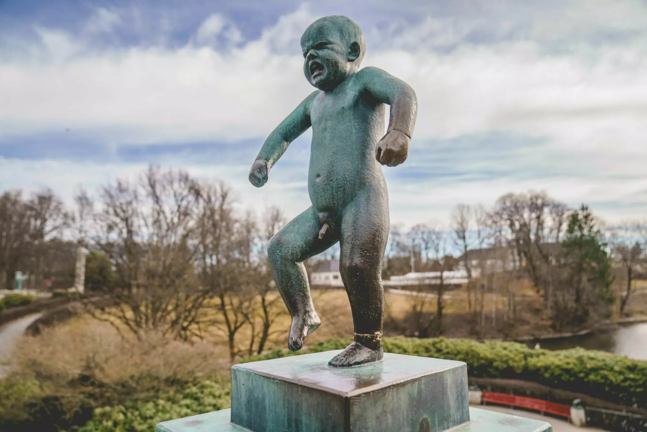 Angry Boy - Sinnataggen at Vigeland Park